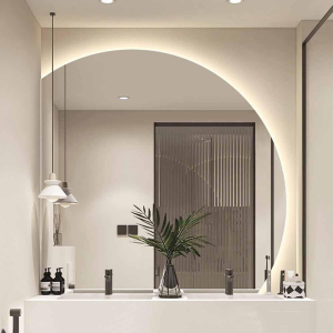 Oglindă de baie cu iluminare LED și funcție anti-ceață Aurelio