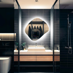 Oglindă de baie cu iluminare LED și funcție anti-ceață Silvio