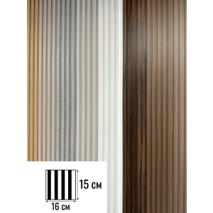 Panou decorativ din PVC Mostre 16 cm