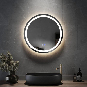 Oglindă de baie cu iluminare LED și funcție anti-ceață Doris