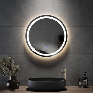 Oglindă de baie cu iluminare LED și funcție anti-ceață Doris