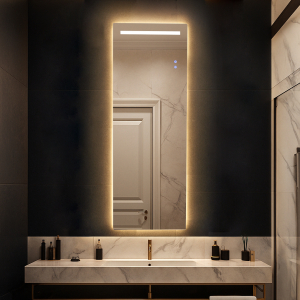 Oglindă de baie cu iluminare LED și funcție anti-ceață Primo