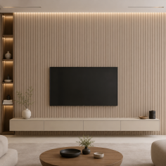 Panou decorativ PVC Melis 15 × 1 × 270 cm 