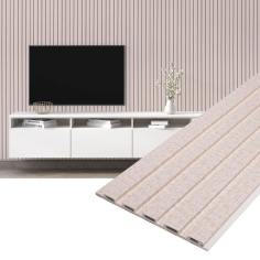 Panoul decorativ din PVC Ecru cu dimensiuni 15х1х270 cm