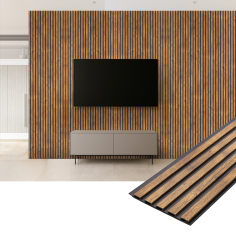 Decorative PVC panou Veni dimensiune 15x1x270cm