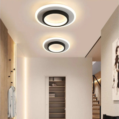 Lustră LED Astra – Neagră