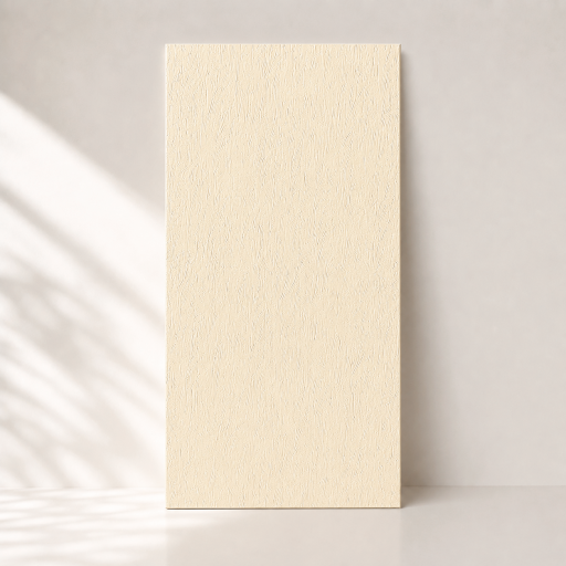 Panou Flexibil Autoadeziv Premium – Tencuială structurată Galben-Bej 120x60 cm