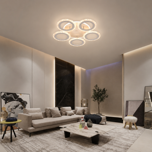 Lustră LED Viviana – 3 culori de lumină