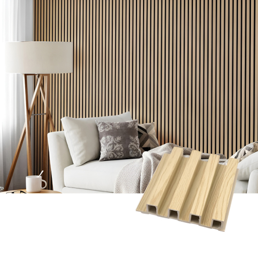 Panou decorativ din PVC stejar dimensiuni 270 x16 cm