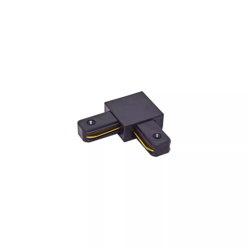 Conector de îmbinare pentru șină Negru - în formă de L