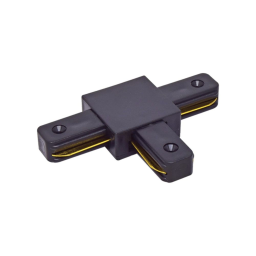 Conector de îmbinare pentru șină Negru - în formă de T