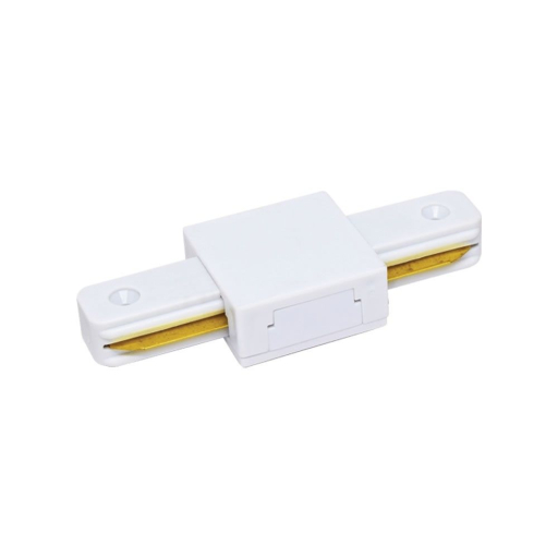 Conector de îmbinare pentru șină Alb - conector liniar
