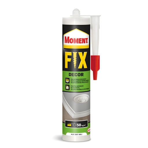 Adeziv de montaj MOMENT FIX DECOR