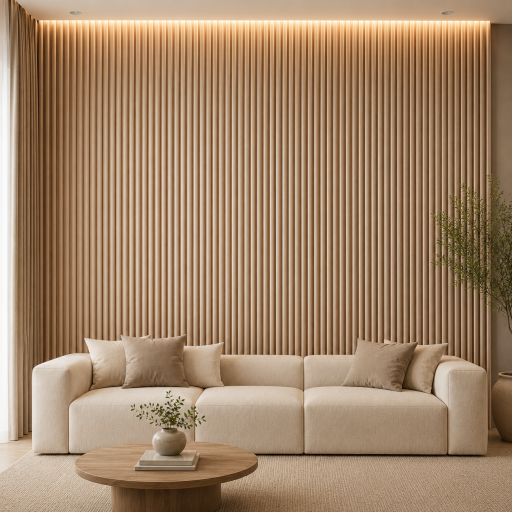 România- Panou decorativ PVC oval Mareno – 270x16x1.5 cm