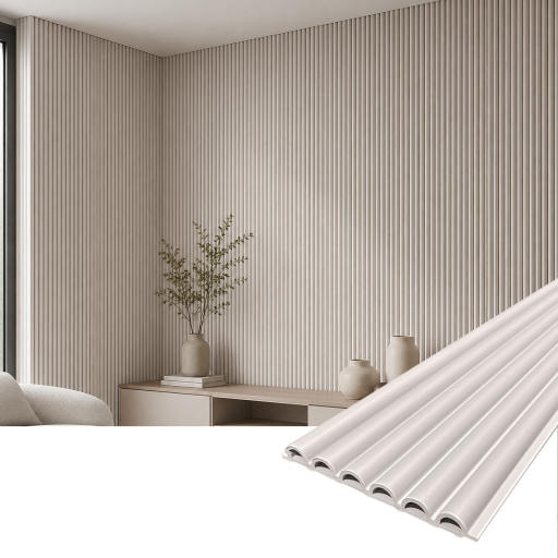 Panou decorativ PVC cu formă ovală Sorrento 270x16cm