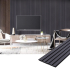 Panoul decorativ din PVC Inso dimensiune 15x1x270cm