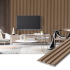Panou decorativ din PVC Miran Dimensiuni 16x1,8x270cm