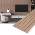 Panoul decorativ din PVC Miran cu dimensiuni 15х1х270 cm
