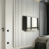 Panoul decorativ din PVC alb cu dimensiune 270x16 cm